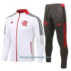 Chaqueta De Entrenamiento Trajes CR Flamengo 2021/22 Blanca - Hombre